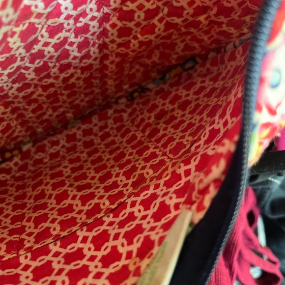 Vera Bradley floral retired print shoulder bag - Picture 6 of 12